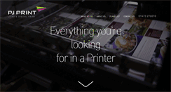 Desktop Screenshot of pjprint.com